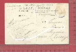 CARTE NOMINATIVE :  FAUGERON  à  19250  Meymac - Genealogy