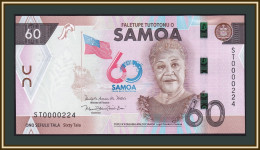 Samoa 60 Tala 2023 P-46 UNC New! - Samoa