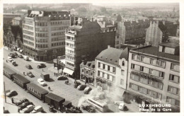 LUXEMBOURG - Luxemburg - Place De La Gare - Animé - Carte Postale Ancienne - Luxemburg - Stadt