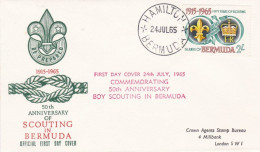 Scouting In Bermuda 50th Anniversary 1915-1965 - Usati