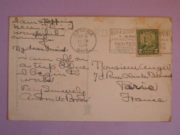 BX6 CANADA  BELLE  CARTE 1929 OTTAWA  A  PARIS  FRANCE++CHATEAU LAURIER +AFF. PLAISANT +++ + - Brieven En Documenten