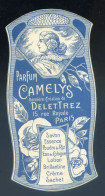 Carte Parfumée Ancienne Parfum Camelys Delletrez Paris JUI23-02 - Anciennes (jusque 1960)