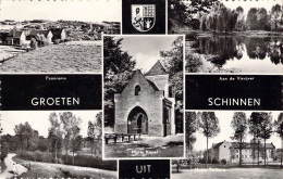 PAYS BAS - Groeten Uit SCHINNEN - Carte Postale Ancienne - Other & Unclassified