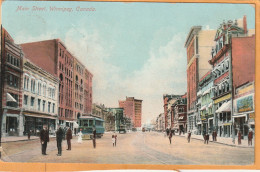 Winnipeg Manitoba Canada Old Postcard - Winnipeg