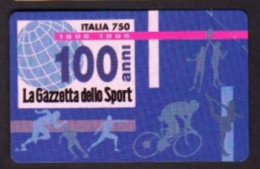 SCHEDA TELEFONICA - ITALIA - TELECOM - LA GAZZETTA DELLO SPORT - Öff. Sonderausgaben