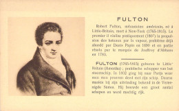 Célébrité - FULTON - Inventeur Américain - Carte Postale Ancienne - Other & Unclassified
