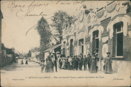 91 EPINAY SUR ORGE / Rue De Gand-Vaux - Entrée Du Salon Du Parc / CARTE ANIMEE - Epinay-sur-Orge