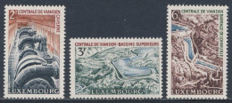 Luxemburg Luxembourg 1964 Mi 693 /5 YT 644 /6 SG 740 /2 ** Inaug. Vianden Reservoir / Pumpspeicherwerkes Vianden - Eau