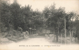 Lyons La Forêt * Hôtel De La Licorne * MENUS * Au Dos Menus * Commerce - Lyons-la-Forêt