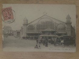 CPA Le Havre - La Gare   CACHET 1904 - Gare