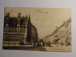 DthemeD   COURTRAI - Kortrijk La Rue De Lille  1910 - Kortrijk