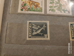 Island	Fishes  (F22) - Unused Stamps