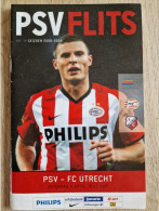 Programme PSV - FC Utrecht - 11.4.2009 - Eredivisie - Holland - Programm - Football - - Libri