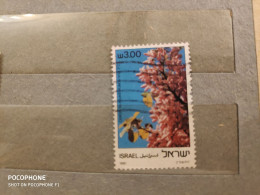 1981 Israel Flowers (F22) - Usati (senza Tab)