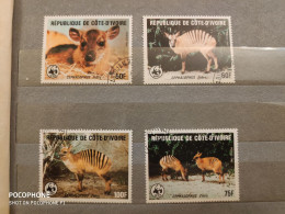 1985 Ivory Cost	Animals (F22) - Côte D'Ivoire (1960-...)