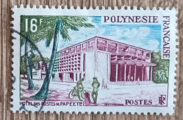 Polynésie - YT N°14 - Hôtel Des Postes De Papeete - 1960 - Oblitéré - Gebraucht