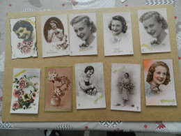 Lot  De  10 Cartes - Collezioni E Lotti