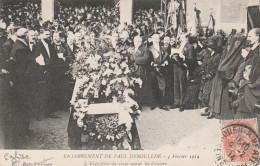 75008 - PARIS - Enterrement De Paul Déroulède - 3 Février 1914 - Exposition Du Corps Avant Les Discours - Personnages