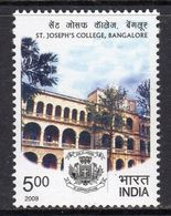 India 2009 St. Joseph's College, Bangalore, MNH, SG 2614 (D) - Unused Stamps