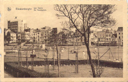 BELGIQUE - Blankenberge - Les Tennis - Carte Postale Ancienne - Blankenberge