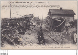 YVELINES VILLEPREUX LES CLAYES CATASTROPHE DU 18 JUIN 1910 - Villepreux