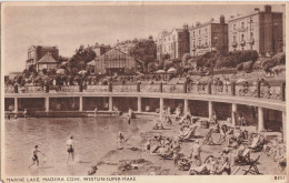 MARINE LAKE - MADEIRA COVE - WESTON SUPER MARE - Weston-Super-Mare