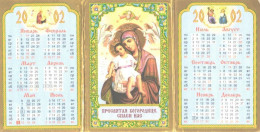 Pocket Calendar, Religious, Icon, 2002 - Petit Format : 2001-...