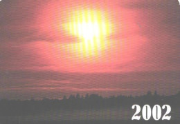 Pocket Calendar, Sunset, 2002 - Petit Format : 2001-...
