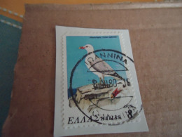 GREECE    POSTMARK ON STAMPS  BIRDS ΙΩΑΝΝΙΝΑ - Postmarks - EMA (Printer Machine)