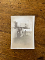 Boulogne * 1906 * Promenade En Mer , à Bord D'un Bateau * Photo Ancienne 8.8x6.2cm - Boulogne Sur Mer