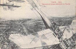 BELGIQUE - Yser - 1914 - Aéroplane Belge Abattant Un Taube - Carte Postale Ancienne - Andere & Zonder Classificatie