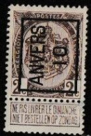 Antwerpen 1910  Typo Nr. 14A - Typos 1906-12 (Armoiries)