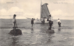 PAYS-BAS - Zandvoort - Landing Aan Het Strand - Carte Postale Ancienne - Zandvoort