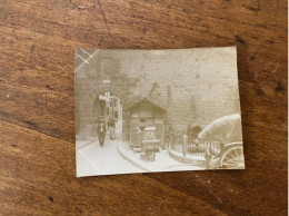 Le Mont St Michel * 1908 * Entrée Porte Barbacane * Photo Ancienne 8.6x6.5cm - Le Mont Saint Michel