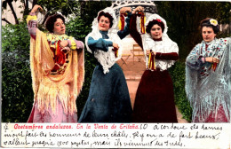 Folklore - Costumes -  Costumbres Andaluzas . En La Venta De Eritana - Timbres Oblitération - Bailes