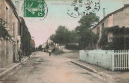 Blanzac * 1908 * Rue St Nicolas * Villageois - Autres & Non Classés