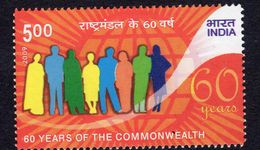 India 2009 60th Anniversary Of The Commonwealth, MNH, SG 2654 (D) - Unused Stamps