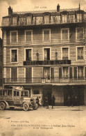 Barcelonnette * Autobus N°4 * Hôtel Des Alpes Et Des Messageries * Bus Car Autocar * Cachet Cie Régiment - Barcelonnetta