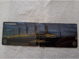 GREAT BRITAIN /20 UNITS / TITANIC/ PUZZLE   PREPAID  2CARDS / LIMITED EDITION/ MINT  **14468** - [10] Colecciones