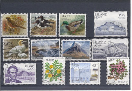 19631) Iceland Collection Bird Flower History - Seagulls