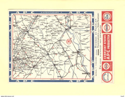 APC ESSO Aansluitkaart Duitsland RY41581 - Cartes Routières