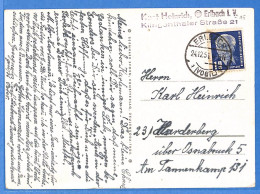 Allemagne DDR 1951 Carte Postale De Erlback (G21375) - Covers & Documents