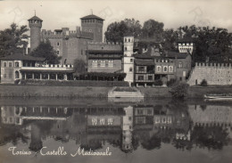 CARTOLINA  TORINO,PIEMONTE-CASTELLO MEDIOEVALE-STORIA,MEMORIA,CULTURA,RELIGIONE,IMPERO ROMANO,BELLA ITALIA,NON VIAGGIATA - Castello Del Valentino