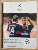 Programme Bayern Munchen - Paris Saint-Germain - 12.10.1997 - UEFA Champions League - Programm - Football - - Boeken