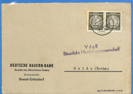 Allemagne DDR 1957 Lettre De Brand Erbisdorf (G21398) - Briefe U. Dokumente