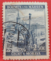 N°34 - 2.50 Korun - Année 1939 - Timbre Oblitéré Allemagne Bohême & Moravie - - Gebraucht