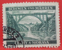 N°37 - 5 Korun - Année 1939 - Timbre Oblitéré Allemagne Bohême & Moravie - - Used Stamps