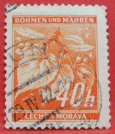 N°52 - 40 Haleru - Année 1940 - Timbre Oblitéré Allemagne Bohême & Moravie - - Used Stamps