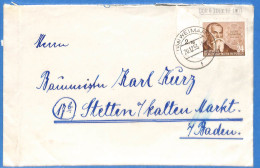 Allemagne DDR 1953 Lettre De Weimar (G21413) - Briefe U. Dokumente