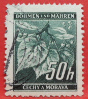 N°57 - 50 Haleru - Année 1940 - Timbre Oblitéré Allemagne Bohême & Moravie - - Used Stamps